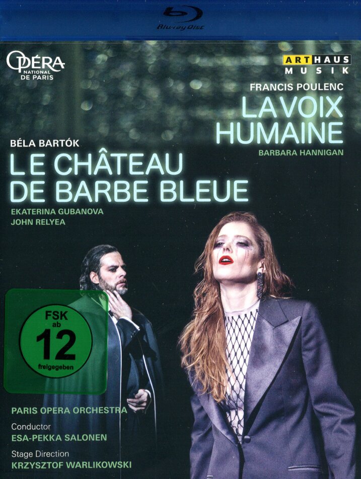 Orchestra of the Opera National de Paris, Ingo Metzmacher & Ekaterina Gubanova - Bartók - Bluebeard's Castle / Poulenc - La Voix Humaine Arthaus Musik