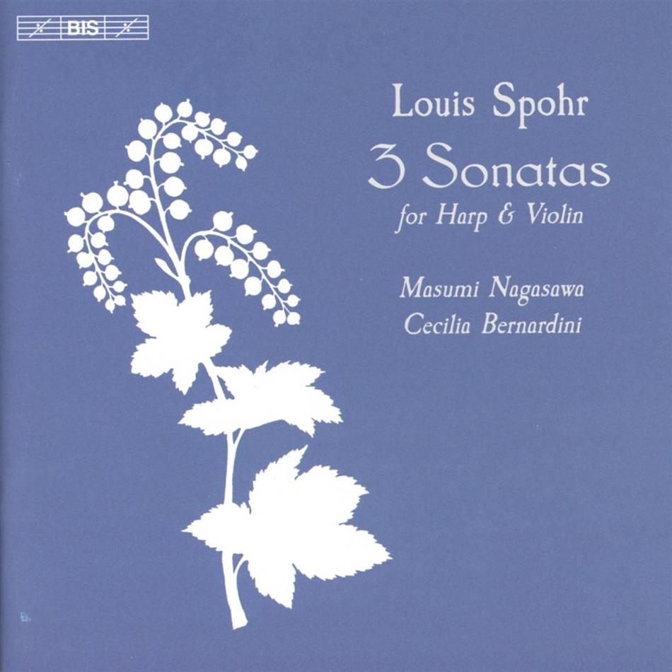 Louis Spohr (1784-1859), Cecilia Bernardini & Masumi Nagasawa - 3 Sonatas For Harp & Violin Hybrid SACD