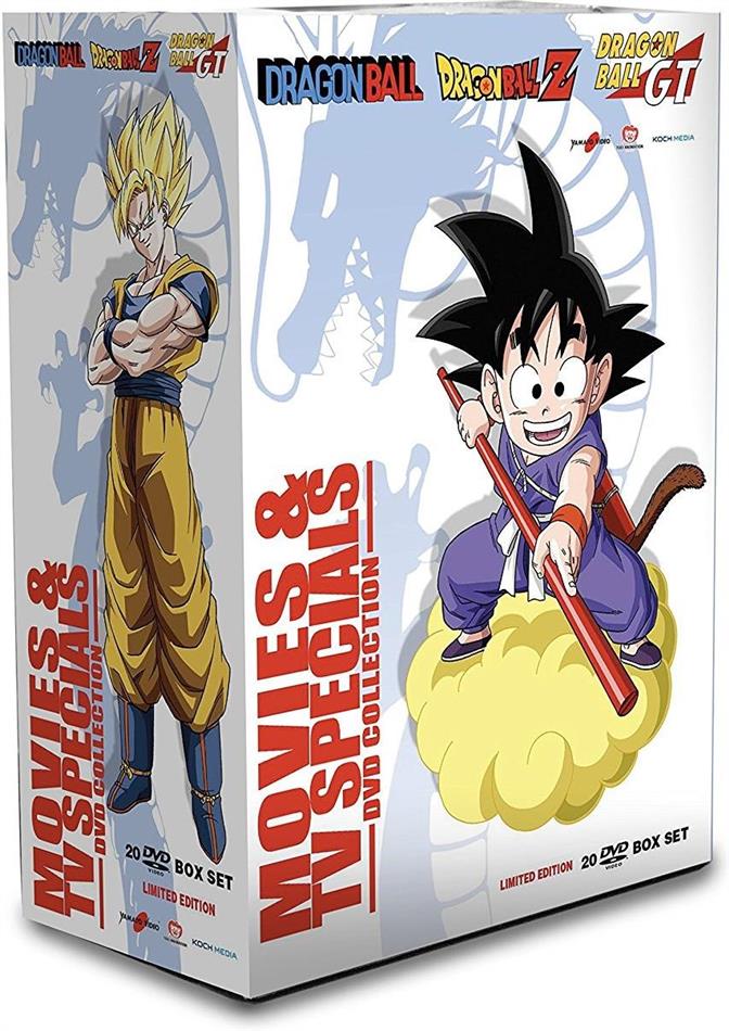Dragonball - Movies & TV Specials - DVD Collection Edizione Limitata, 20 DVD
