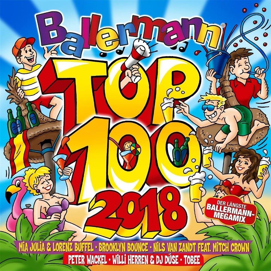 Ballermann Top 100 - Various 2018 2 CDs