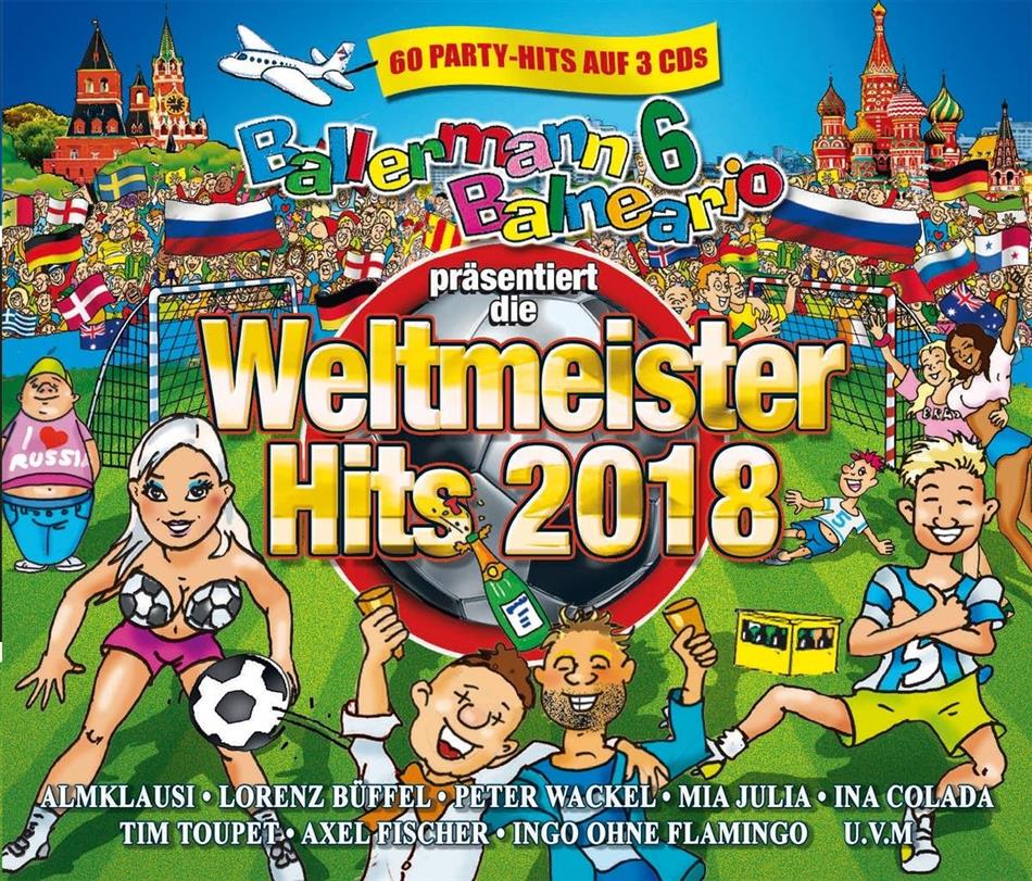 Ballermann 6 - Balneario 2018 3 CDs