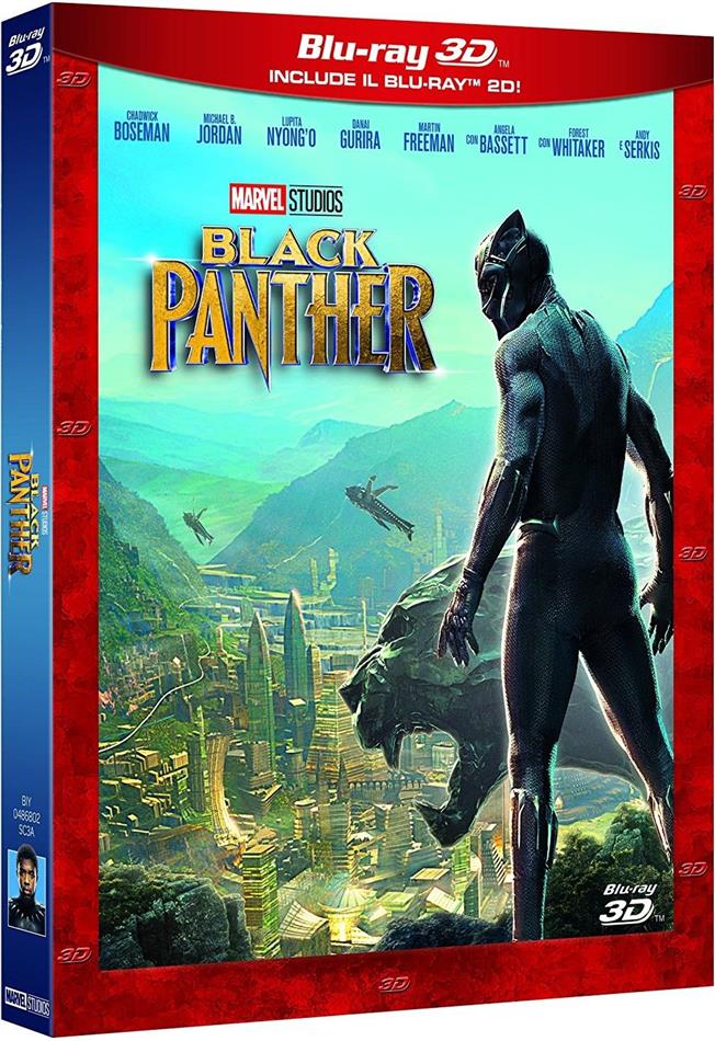 Black Panther (2018) Blu-ray 3D + Blu-ray