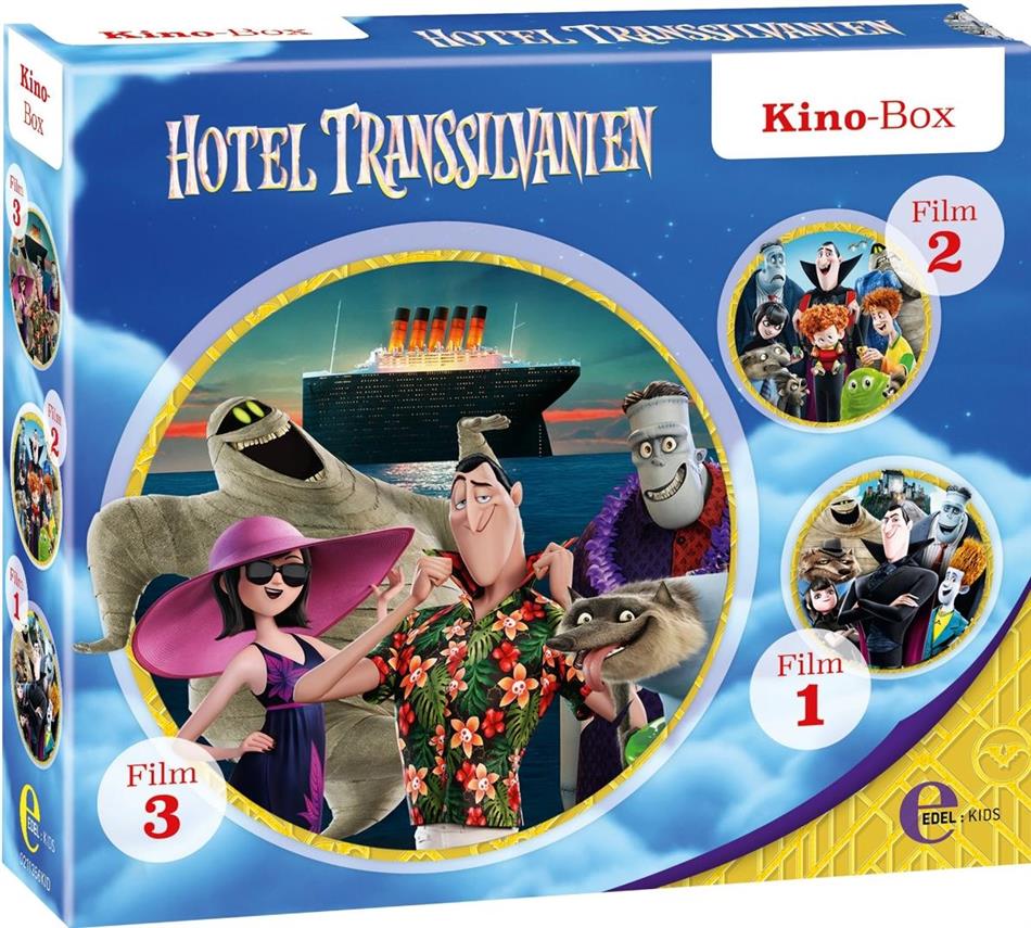 Hotel Transsilvanien - Hörspiele 1-3 Fanbox, 3 CDs