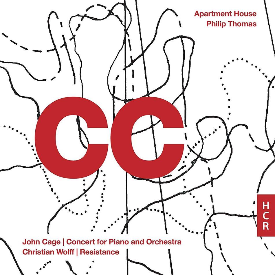 John Cage (1912-1992), Christian Wolff, Philipp Thomas & Apartement House - Cage: Pianoconcerto, wolff: Resistance 2 CDs