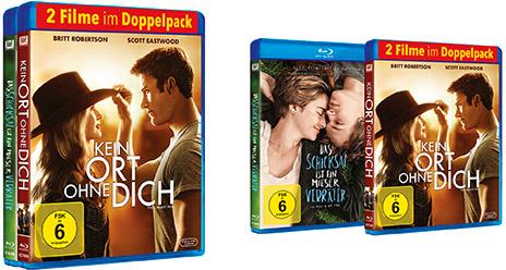 Kein Ort ohne Dich / Das Schicksal ist ein mieser Verräter 2 Blu-rays