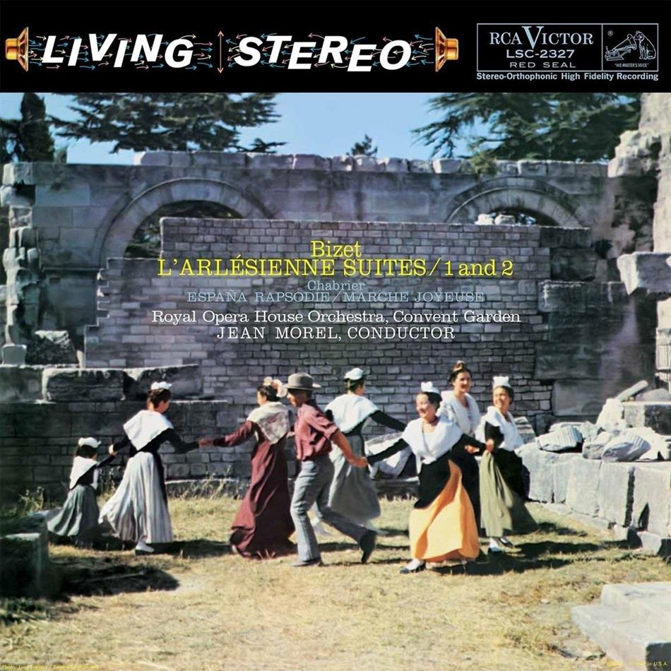 Georges Bizet (1838-1875), Alexis Emanuel Chabrier (1841-1894), Jean Morel & Royal Opera House Covent Garden - L'Arlesienne Suites 1 & 2 / Espana Rapsodie Hybrid SACD
