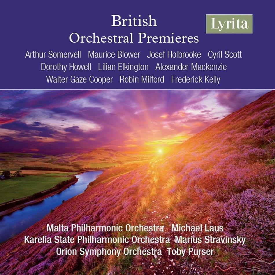 Michael Laus, Marius Stravinsky, Malta Philharmonic Orchestra & Karelia State Philharmonic Orchestra - British Orchestral Premieres 4 CDs
