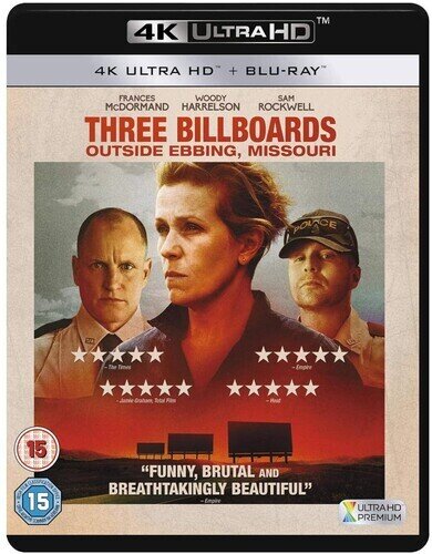 Three Billboards Outside Ebbing Missouri (2017) 4K Ultra HD + Blu-ray