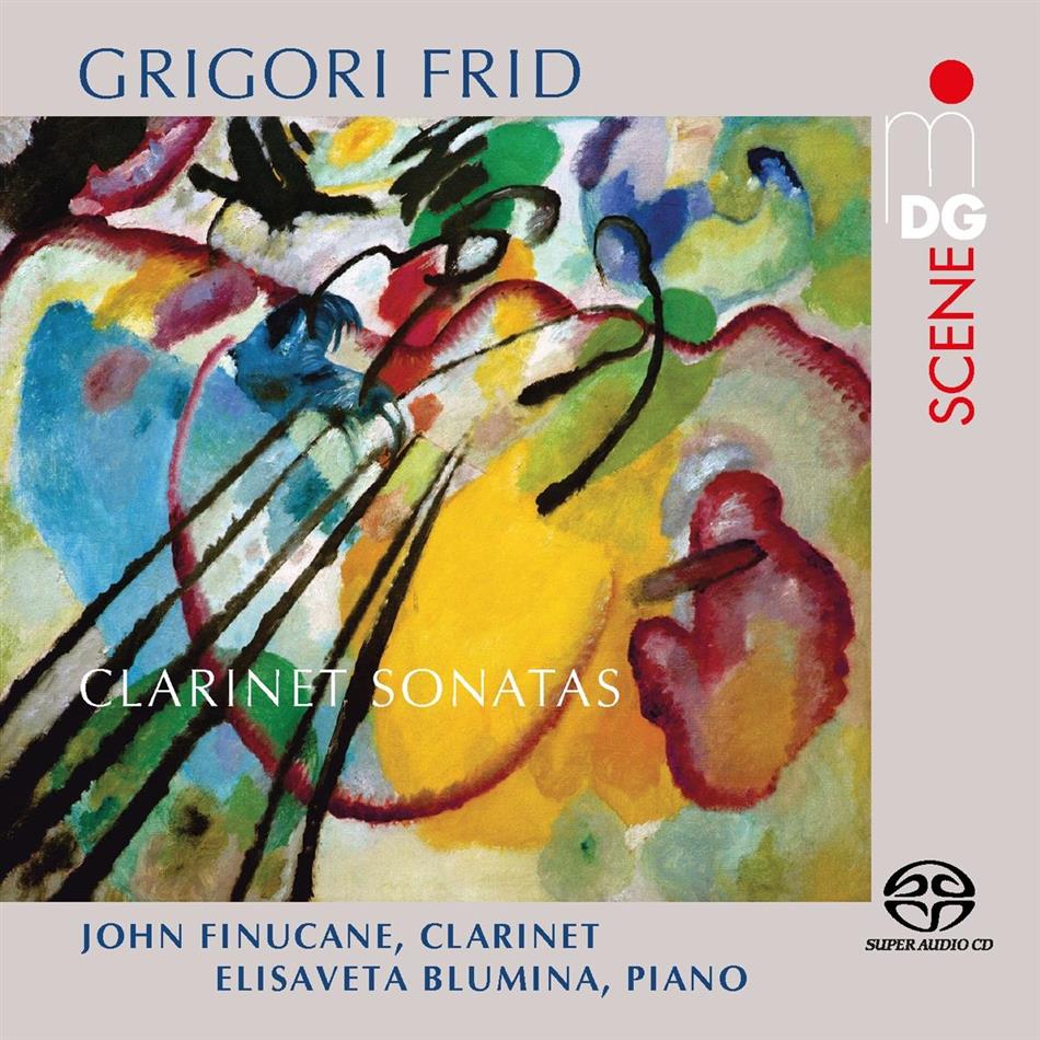 Grigori Frid (1915-2012), John Finucane & Elisaveta Blumina - Clarinet Sonatas / Klarinettensonaten Nr.1-3 SACD