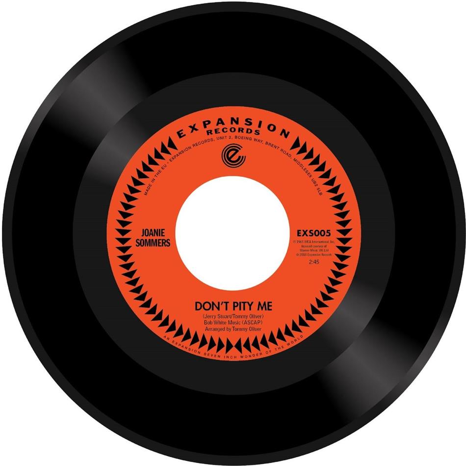 Joanie Sommers - Don''t Pity Me / My Block LP