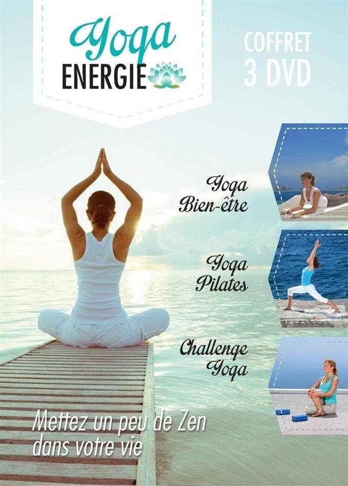 Yoga énergie - Yoga bien-être / Yoga pilates / Challenge Yoga 3 DVD