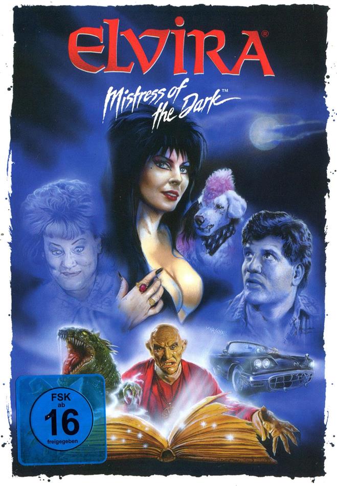 Elvira - Mistress of the Dark (1988) Cover Artwork, Limited Edition, Mediabook, Remastered, Uncut, Blu-ray + DVD
