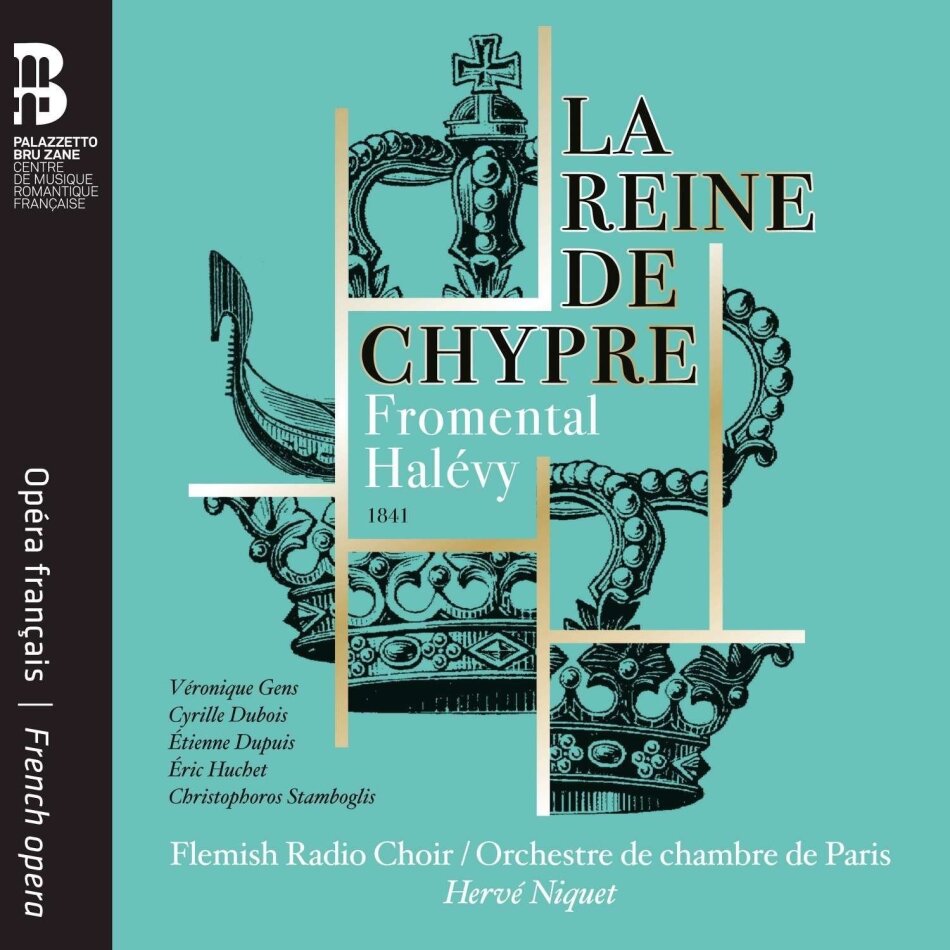 Veronique Gens, Jacques Fromental Halevy (1799-1862), Herve Niquet & Orchestre de Chambre de Paris - La Reine De Chypre 2 CD