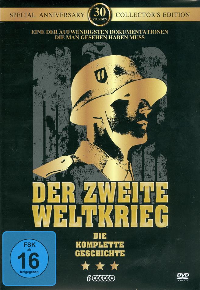 Der zweite Weltkrieg - Die komplette Geschichte Collector's Edition, 6 DVDs