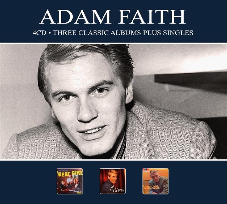 Adam Faith - Three Classic Albums: Plus Singles 4 CD