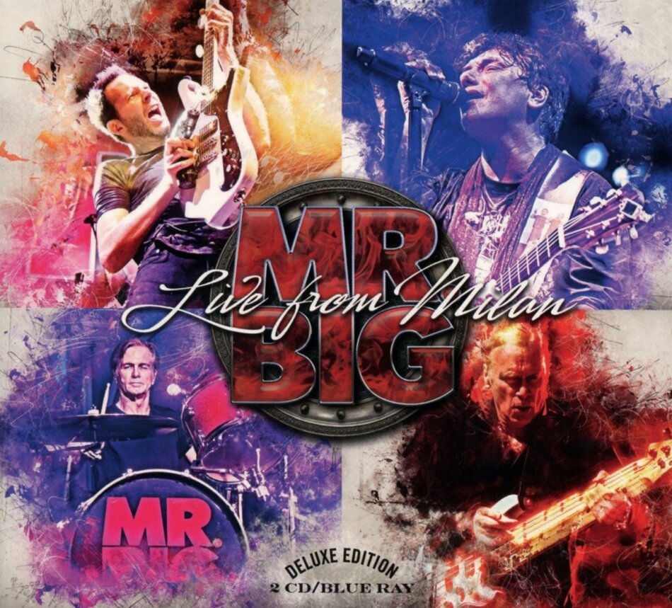Mr. Big - Live From Milan 2 CDs + Blu-ray