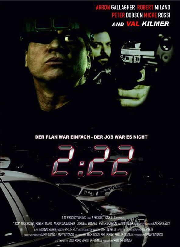 2:22 (2008) Cover B, Limited Edition, Mediabook, Uncut, Blu-ray 3D + DVD