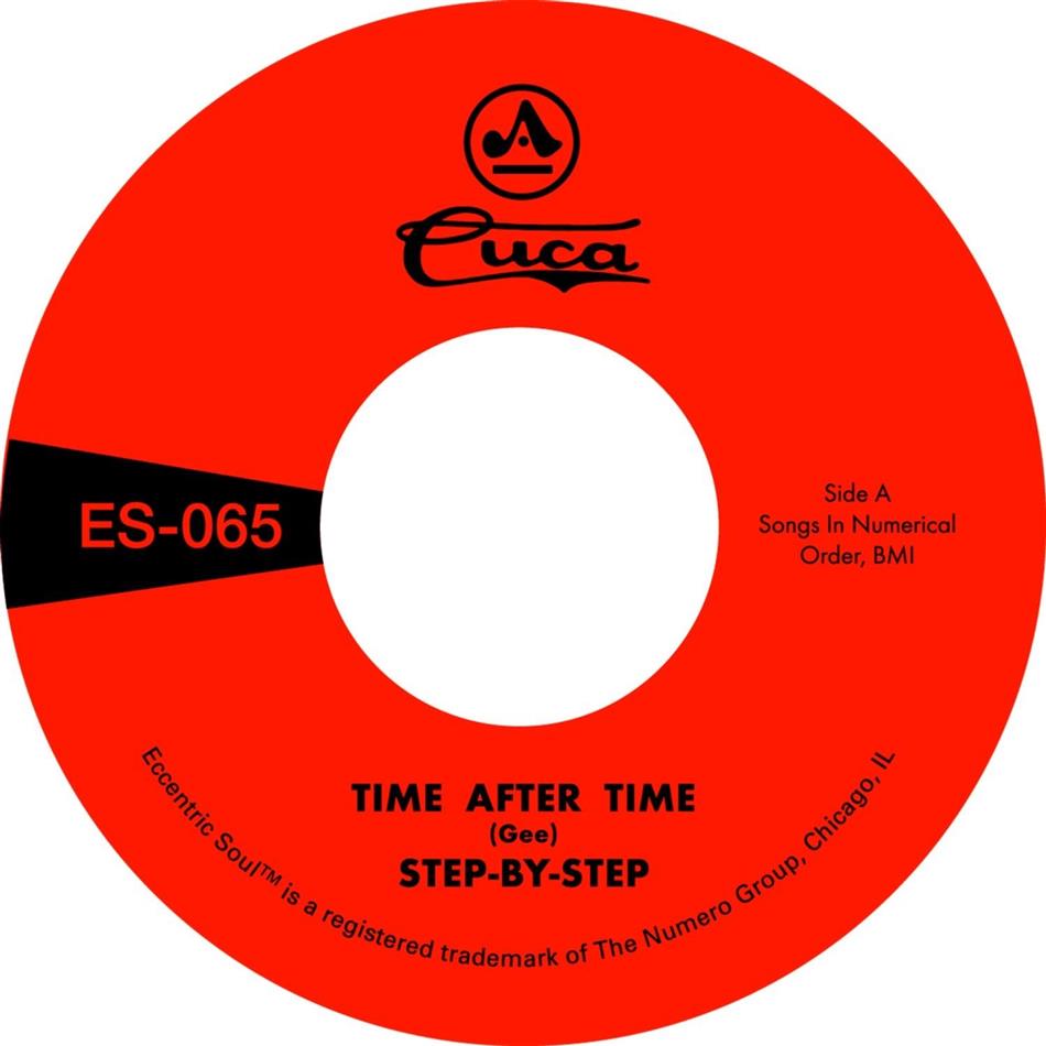 Step By Step - Time After Time / She's Gone 7" Single