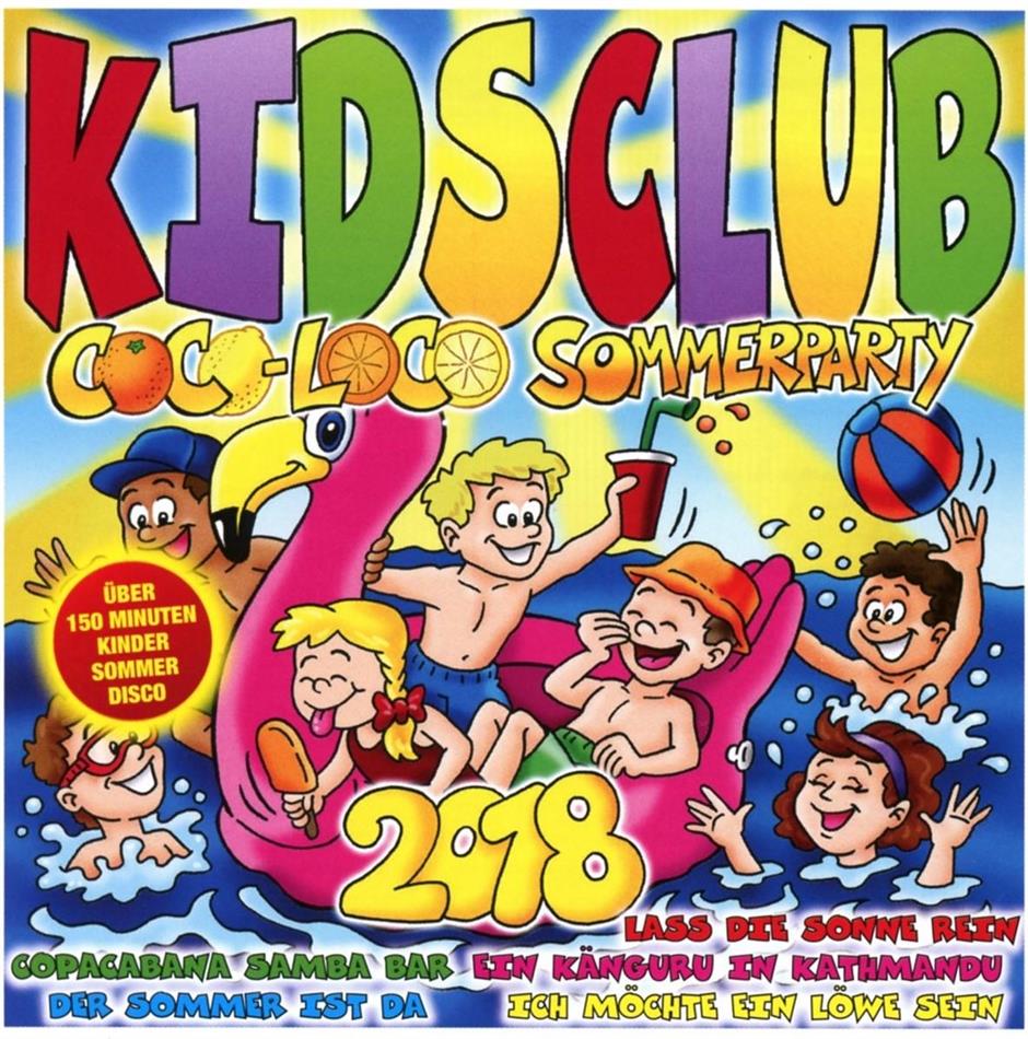 Various - Kids Club - Coco Loco Sommerparty 2018 2 CDs