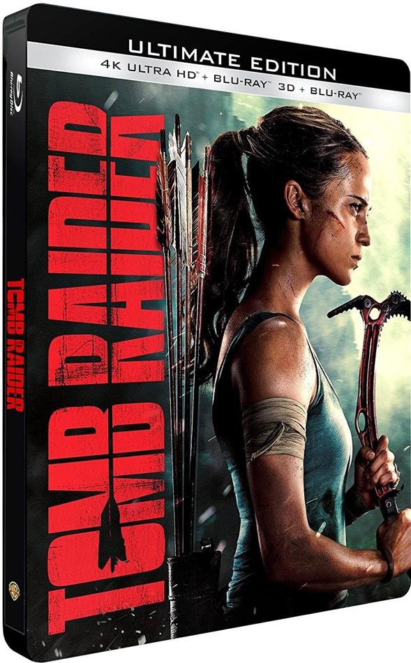 Tomb Raider (2018) Limited Edition, Steelbook, Ultimate Edition, 4K Ultra HD + Blu-ray 3D + Blu-ray