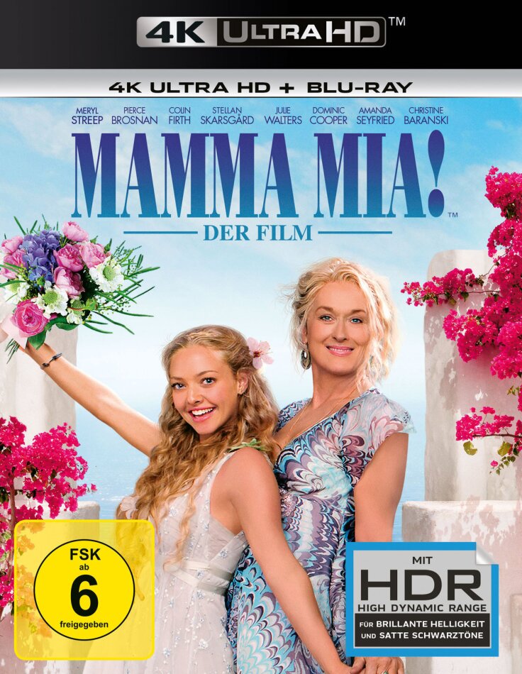 Mamma Mia! - Der Film (2008) 4K Ultra HD + Blu-ray