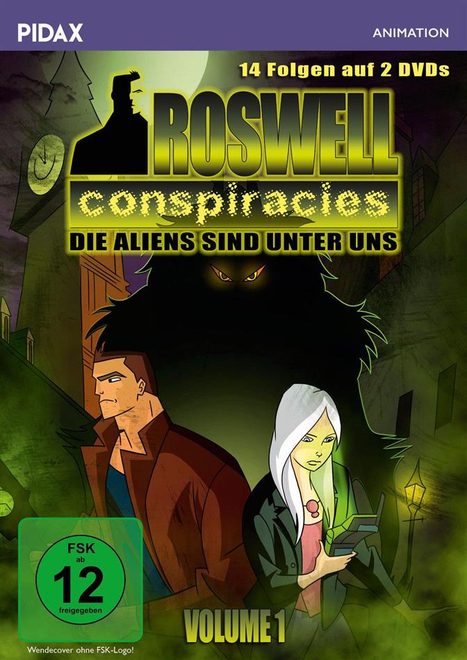 Roswell Conspiracies - Vol. 1 Pidax Animation, 2 DVDs
