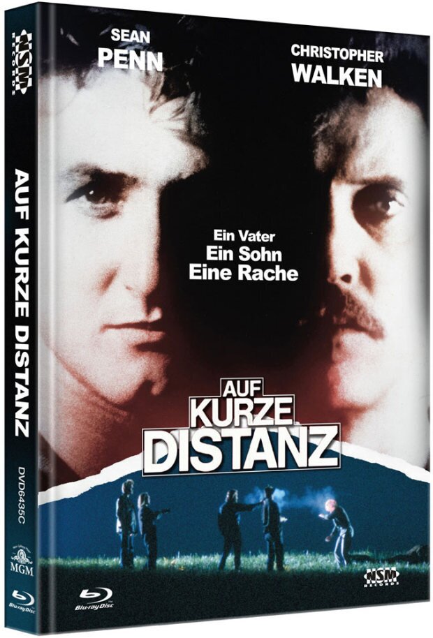 Auf kurze Distanz (1986) Cover C, Collector's Edition, Limited Edition, Mediabook, Blu-ray + DVD