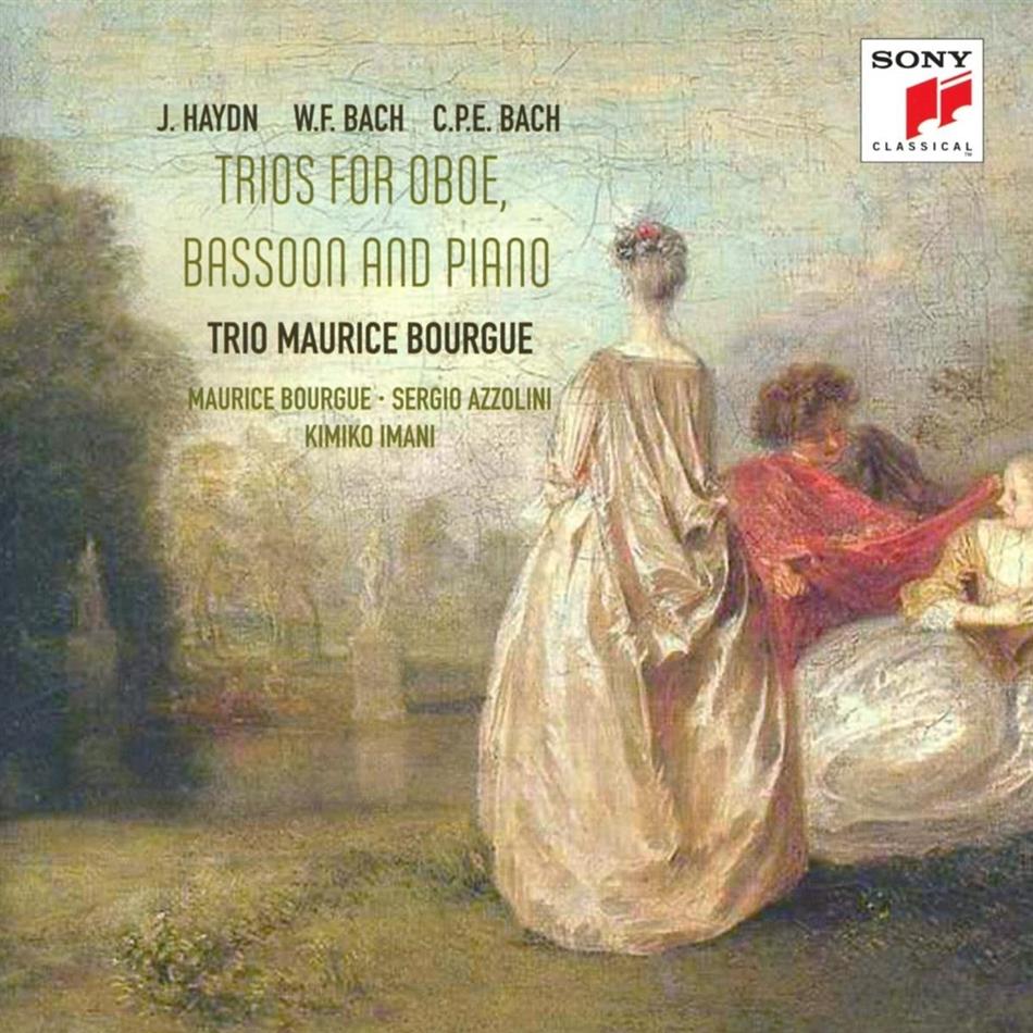 Maurice Bourgue, Sergio Azzolini, Kimiko Imani, Joseph Haydn (1732-1809), Wilhelm Friedemann Bach (1710 - 1784), … - Trios für Oboe, Fagott & Klavier 2 CD
