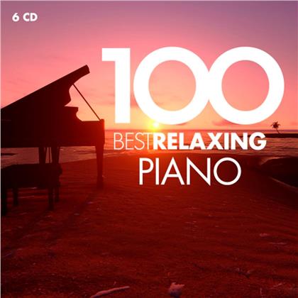 Bertrand Chamayou, Maria Joao Pires, Aldo Ciccolini, H&eacute;l&egrave;ne Grimaud, Daniel Barenboim, &hellip; - 100 Best Relaxing Piano (6 CDs)