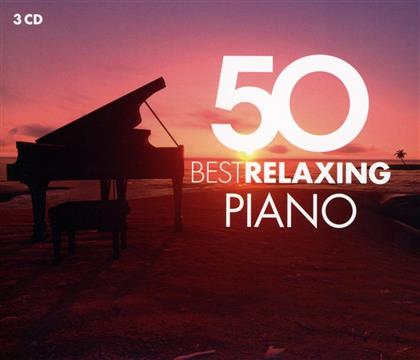 Bertrand Chamayou, Nikolai Lugansky, Maria Joao Pires, H&eacute;l&egrave;ne Grimaud & Daniel Barenboim - 50 Best Relaxing Piano (3 CDs)
