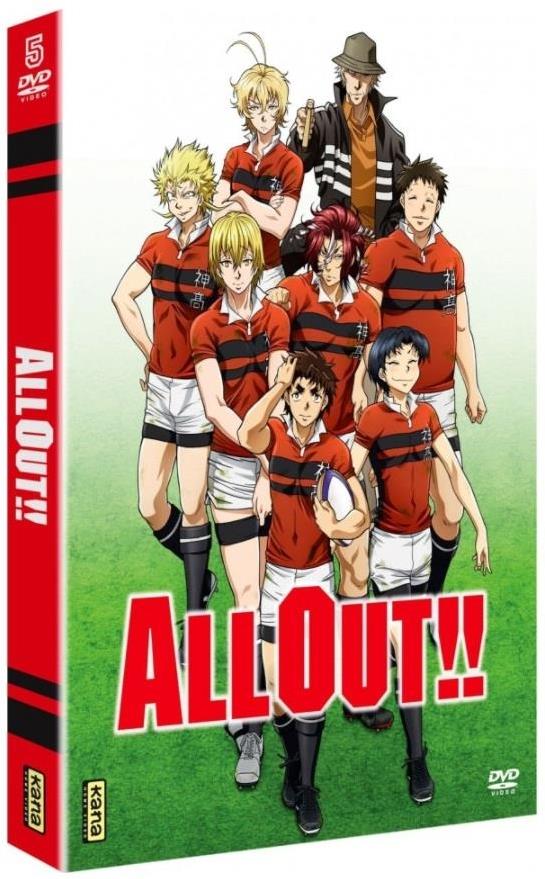 All Out!! - Intégrale Collector's Edition, 5 DVDs
