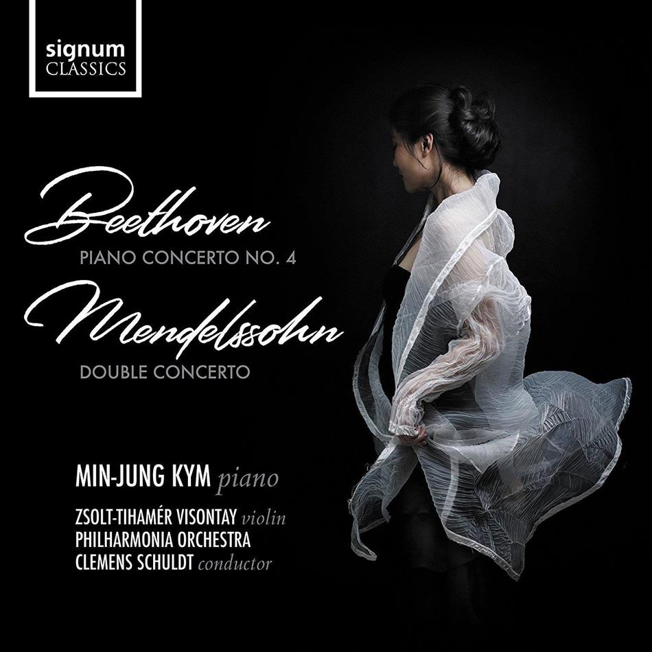 Min-Jung Kim, Ludwig van Beethoven (1770-1827) & Felix Mendelssohn-Bartholdy (1809-1847) - Piano Concerto No.4 / Double Concerto
