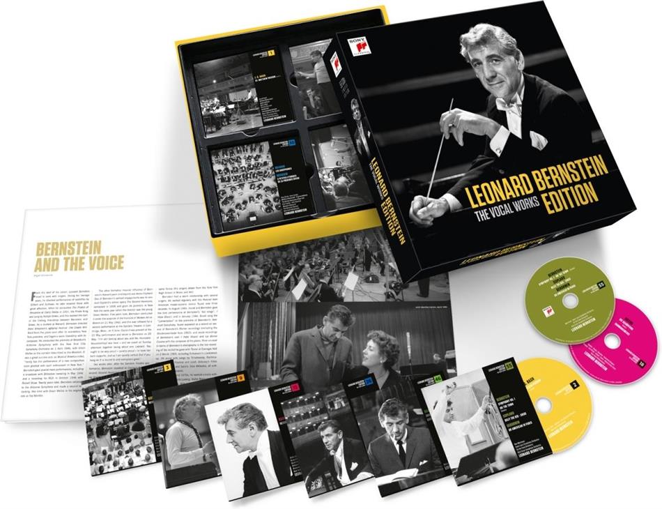 Leonard Bernstein (1918-1990) - Vocal Works Box, 56 CDs