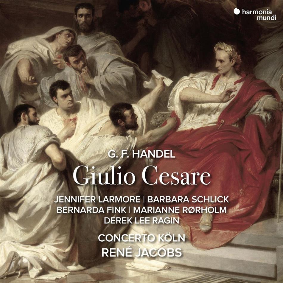 Georg Friedrich Händel (1685-1759), Rene Jacobs & Concerto Köln - Giulio Cesare 4 CDs