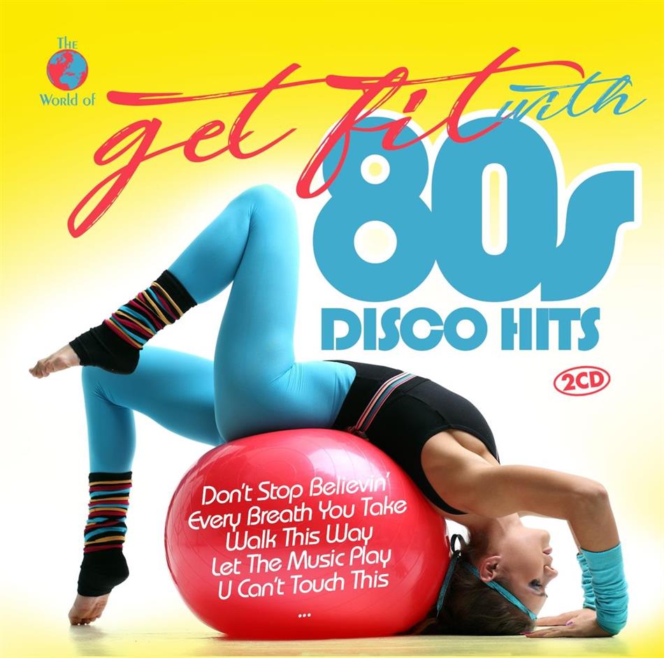 Fit mit Disco Hits der 80er 2 CDs