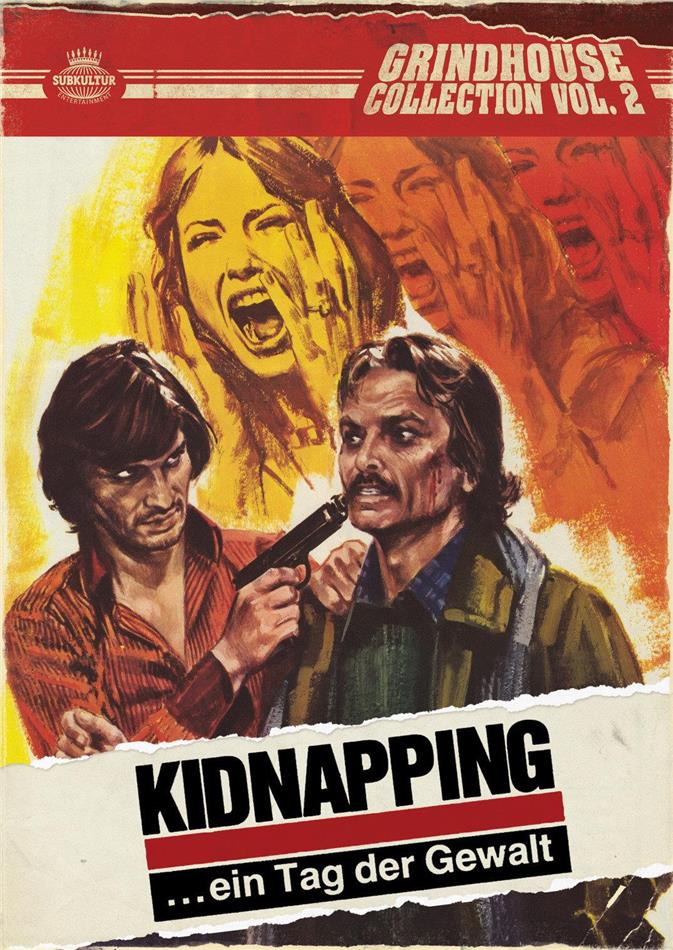 Kidnapping - ...Ein Tag der Gewalt (1977) Grindhouse Collection, Cover A, Limited Edition, Blu-ray + DVD