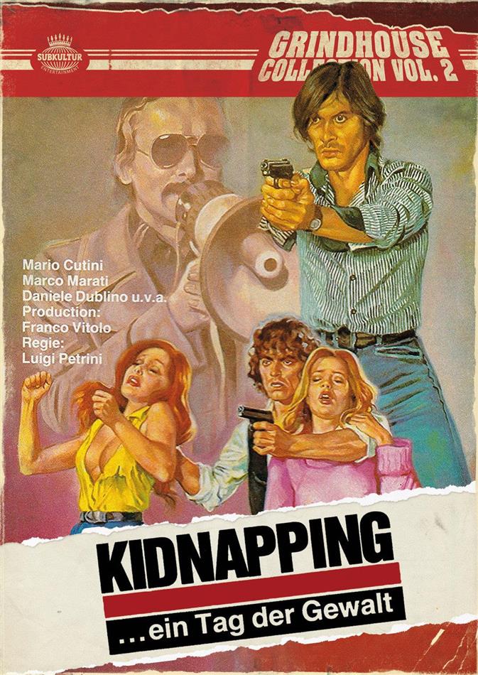 Kidnapping - ...Ein Tag der Gewalt (1977) Grindhouse Collection, Cover B, Limited Edition, Blu-ray + DVD