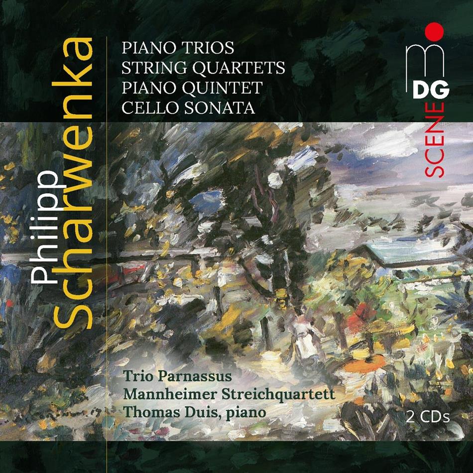 Trio Parnassus, Mannheimer Streichquartett & Philipp Scharwenka (1847-1917) - Chamber Music / Kammermusik 2 CDs