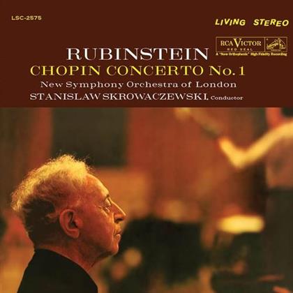 Stanislaw Skrowaczewski, Frédéric Chopin (1810-1849), Artur Rubinstein & New Symphony Orchestra of London - Concerto No. 1 (LP)