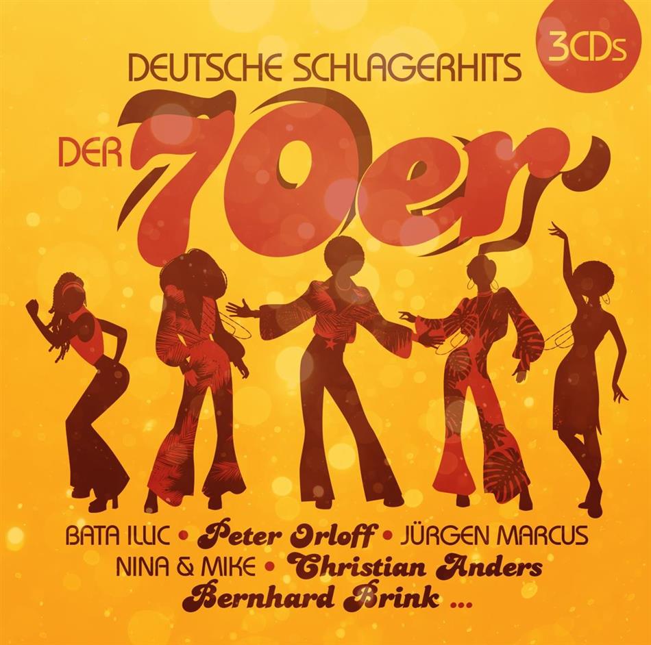 Deutsche Schlagerhits der 70er 3 CDs