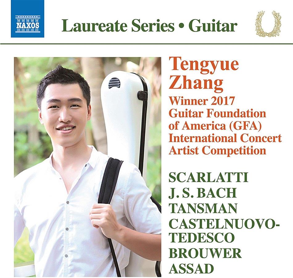 Domenico Scarlatti (1685-1757), Johann Sebastian Bach (1685-1750), Alexandre Tansman (1897-1986), Mario Castelnuovo-Tedesco (1895-1968), … - Guitar Recital - Laureate Series