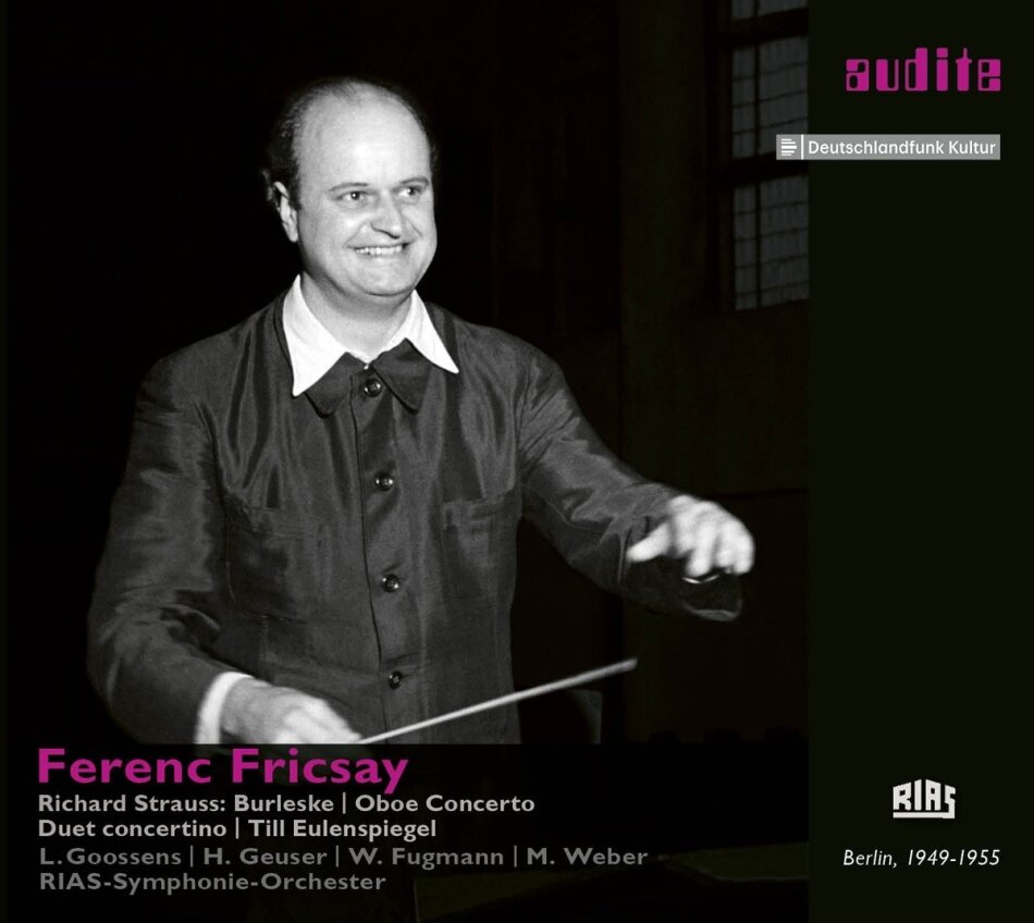 Richard Strauss (1864-1949), Ferenc Fricsay, Léon Goossens, Heinrich Geuser, … - Burleske/Concerto In D-Du