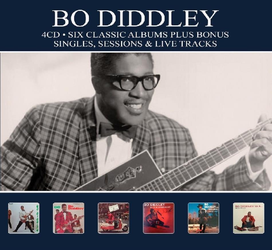 Bo Diddley - 6 Classic Albums Digipack, 4 CDs