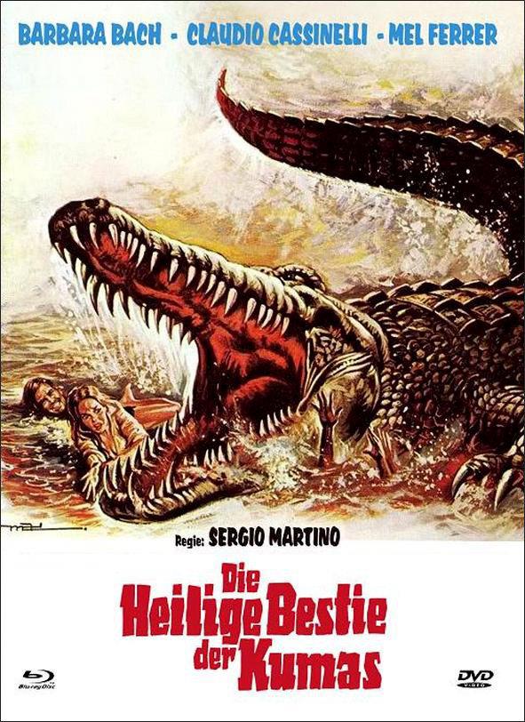 Die heilige Bestie der Kumas (1979) Cover B, Eurocult Collection, Limited Edition, Mediabook, Uncut, Blu-ray + DVD