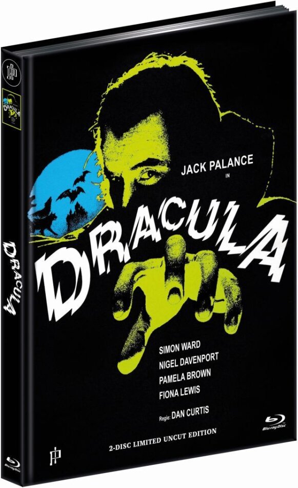 Dracula (1974) Cover C, Edizione Limitata, Mediabook, Uncut, Blu-ray + DVD