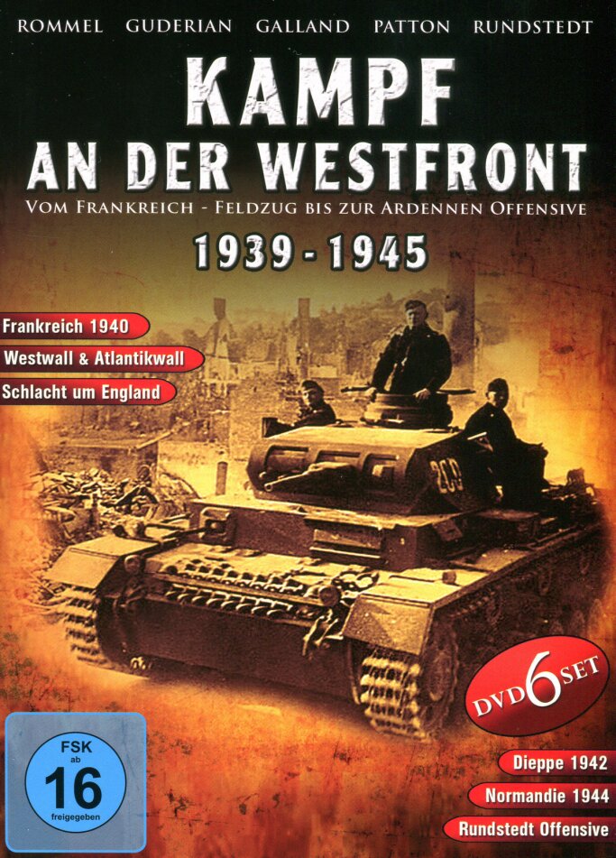 Kampf an der Westfront 1939-45 6 DVD