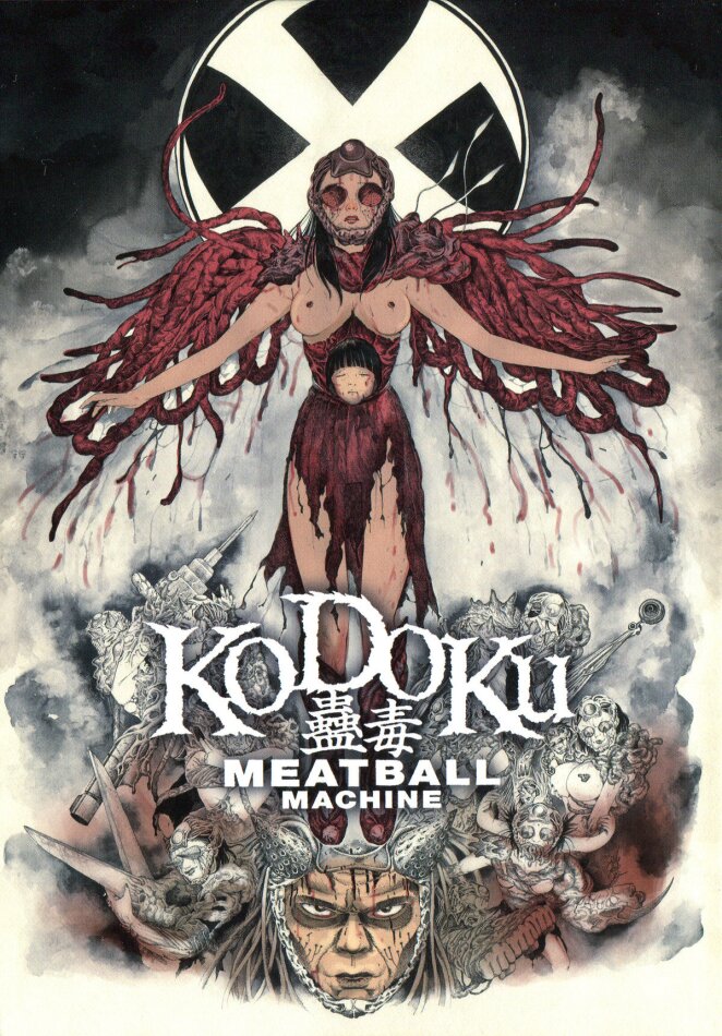 Kodoku - Meatball Machine (2017) Cover A, Limited Edition, Mediabook, Uncut, Blu-ray + DVD
