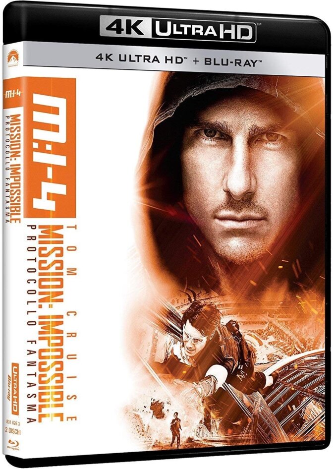 Mission: Impossible 4 (2011) 4K Ultra HD + Blu-ray