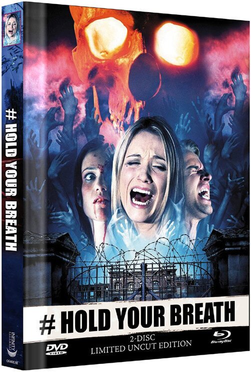 # Hold Your Breath (2012) Cover B, Limited Edition, Mediabook, Uncut, Blu-ray + DVD