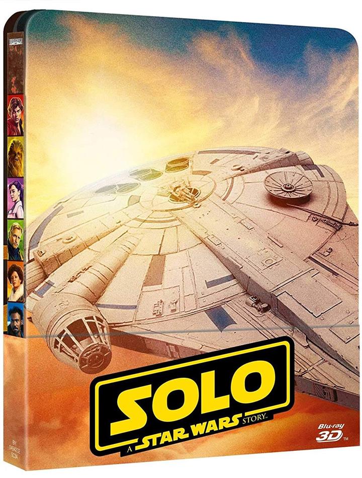 Solo - A Star Wars Story (2018) Steelbook, Blu-ray 3D + 2 Blu-rays